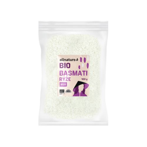 Allnature Basmati rýže bílá BIO 400 g