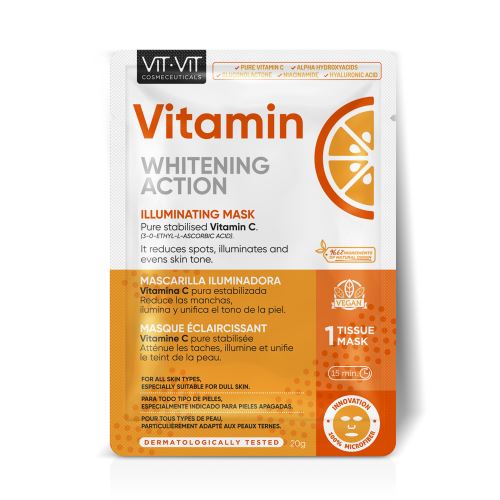 Diet Esthetic - Vitamin C - Rozjasňující pleťová maska 20 g