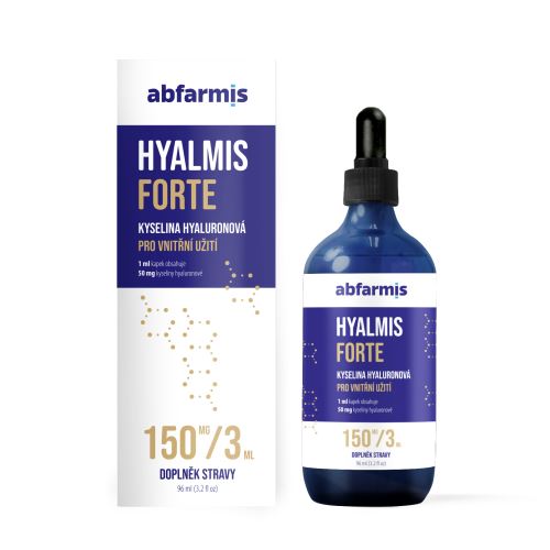 Abfarmis Hyalmis Forte - kyselina hyaluronová k vnitřnímu užití 96 ml