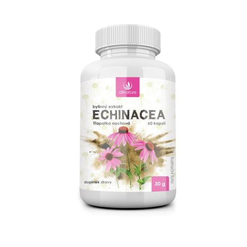 Allnature Echinacea bylinný extrakt 60 cps.