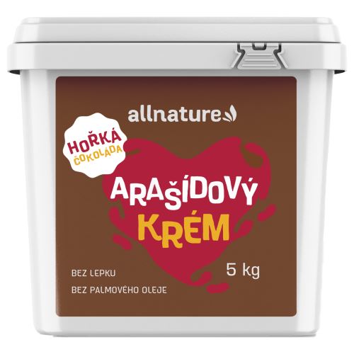 Allnature Arašídový krém s hořkou čokoládou 5 kg