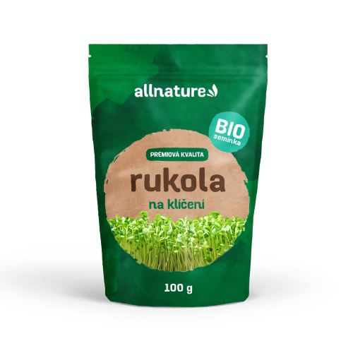 Allnature Rukola BIO semínka na klíčení 100 g