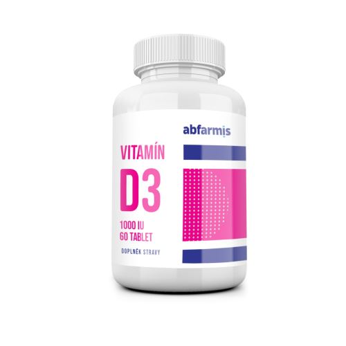 Abfarmis Vitamín D3 - 1000 IU - 60 tbl.