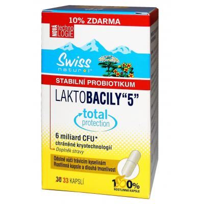 SWISS Laktobacily 5 33 cps.
