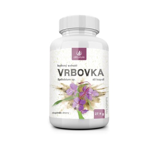 Allnature Vrbovka bylinný extrakt 60 cps.