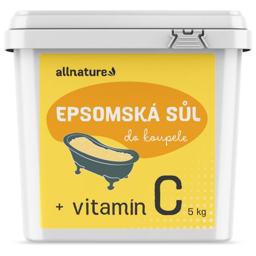 Allnature Epsomská sůl Vitamín C 5 kg