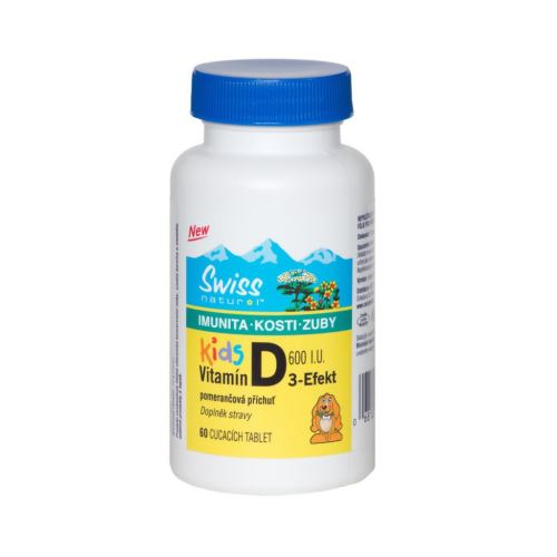 Swiss Vitamín D3-Efekt Kids 60 tbl.