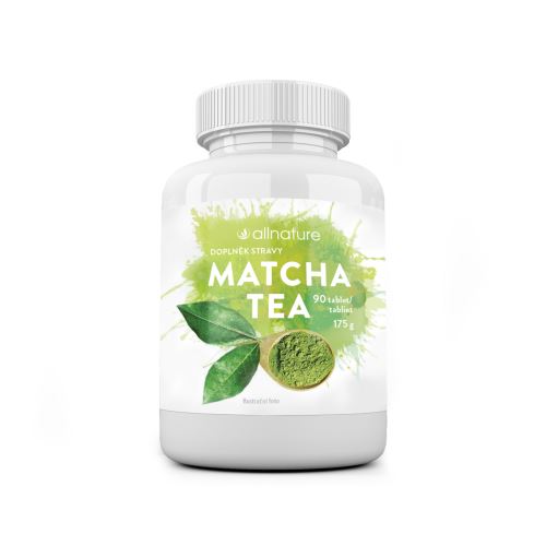 Allnature Matcha tea tablety 90 tbl.
