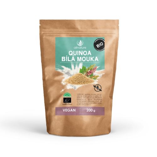 Allnature Quinoa bílá mouka BIO 200 g