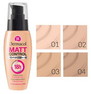 Dermacol Matt Control make-up 01 Pale 30 ml