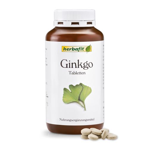 Ginkgo biloba tablety Herbafit 400 tbl.