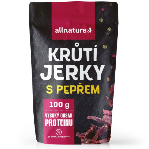 Allnature TURKEY pepper Jerky 100 g