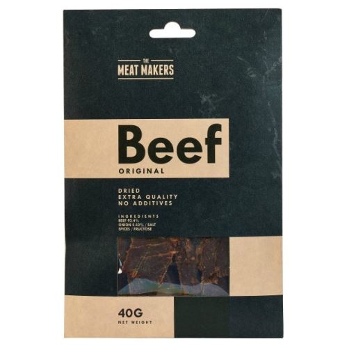 Meat Makers Beef Jerky Original sušené maso hovězí 40 g