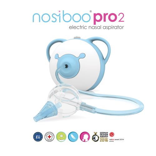 Nosiboo Pro2 Elektrická odsávačka nosních hlenů - modrá