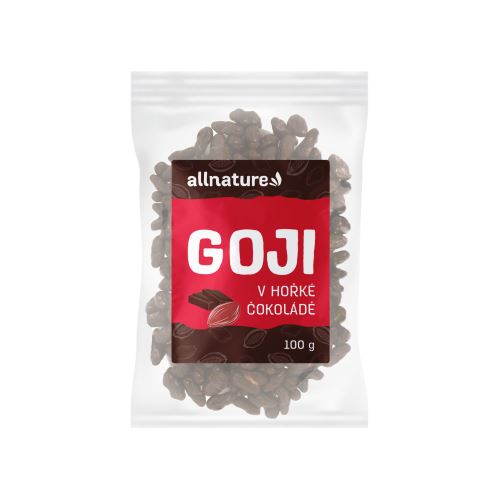 Allnature Goji v hořké čokoládě 100 g