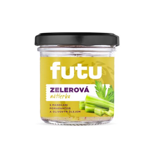 Futu Celerová pomazánka s mandlemi, pomerančem a olivovým olejem 140 g