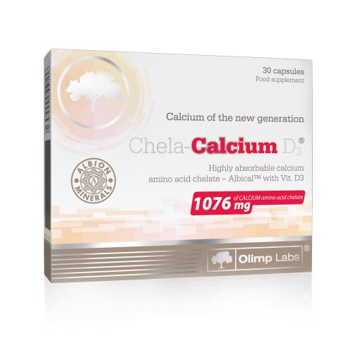 Olimp Chela calcium D3 - vápník + D3 30 kapslí