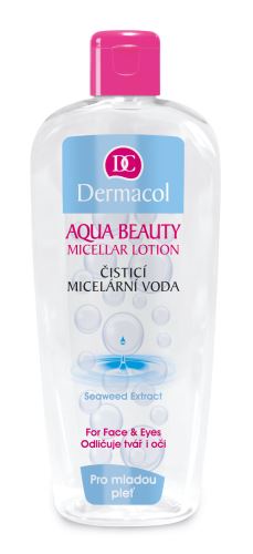 Dermacol Aqua Beauty čistící micelární voda 400 ml