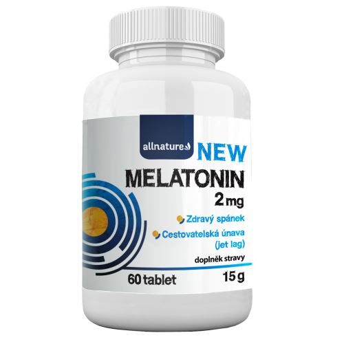 Allnature NEW Melatonin 2 mg 60 tbl.