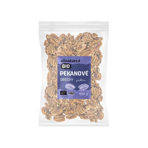 Allnature Pekanové ořechy BIO 500 g