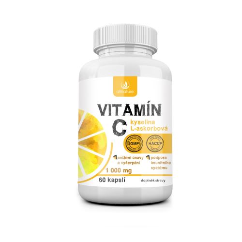 Allnature Vitamín C 1000 mg 60 cps.