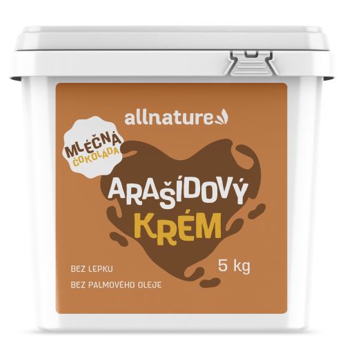 Allnature Arašídový krém s mléčnou čokoládou 5 kg