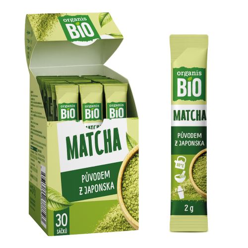 Organis Matcha BIO Sticks 30×2 g